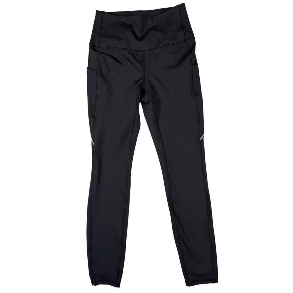 NWT Spyder Active Black High Waisted Leggings With Pockets Atleaisure XS